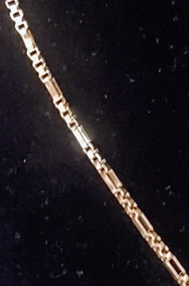 Cadena cubos mujer 45cm/ 3mm