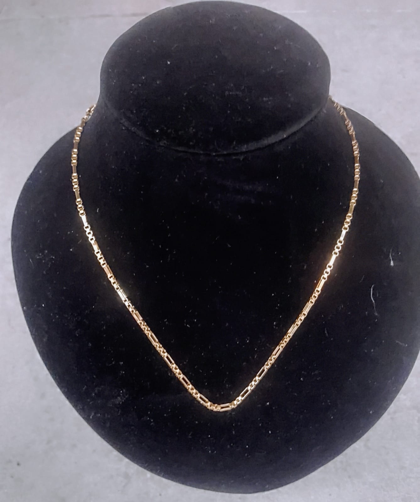 Cadena cubos mujer 45cm/ 3mm